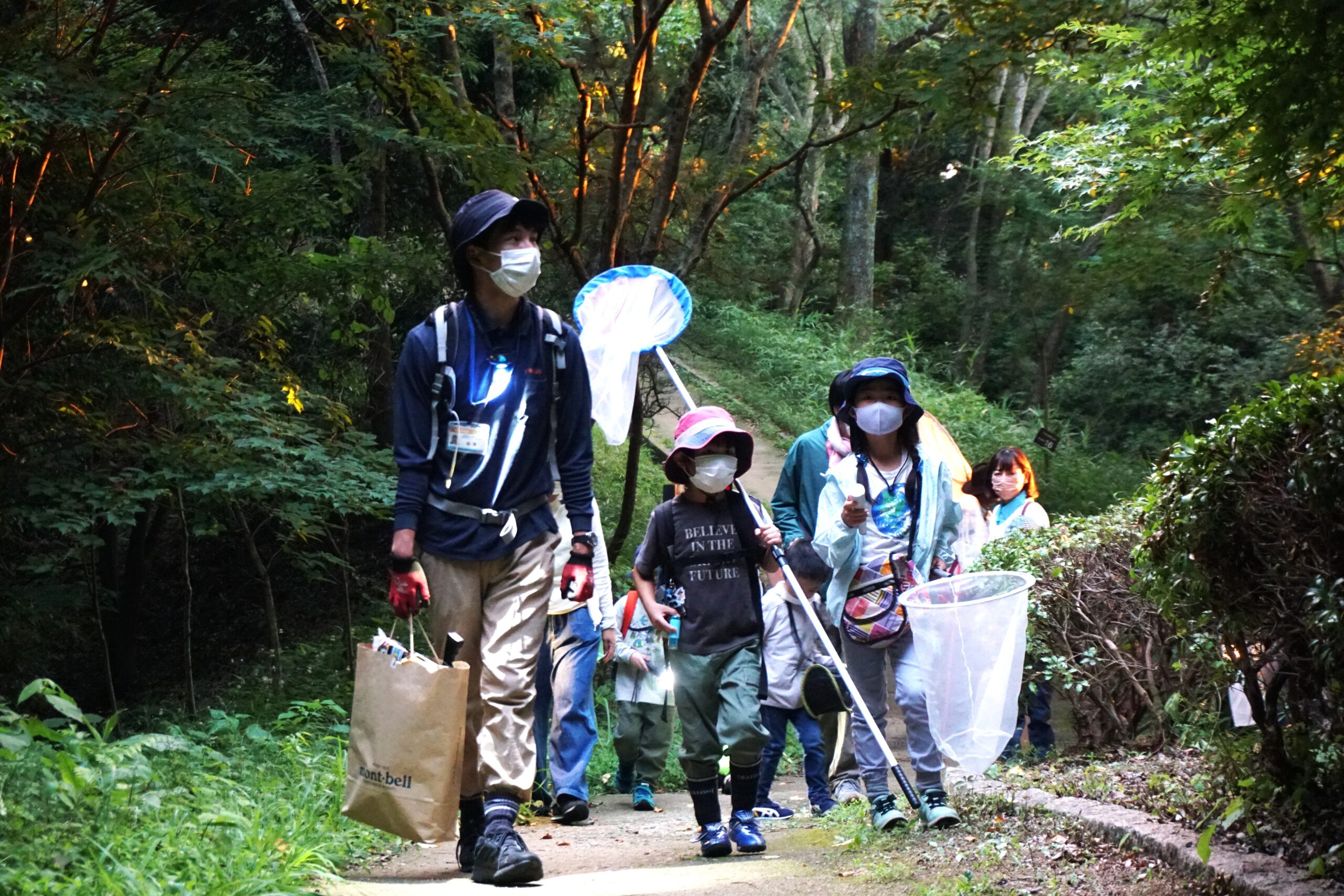 飛鳥いきもの調査隊「昆虫トラップ」